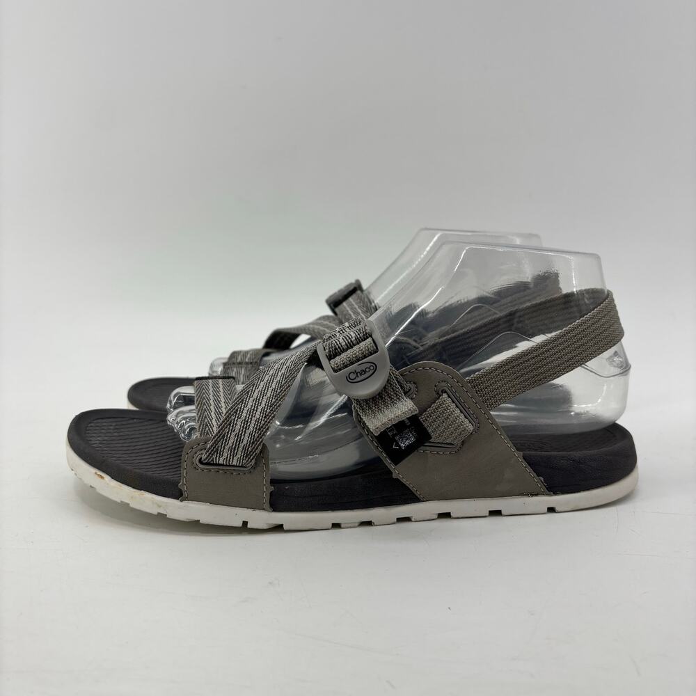 Chaco Womens Size 9 Lowdown Pully Gray Strappy Sandals Comfort